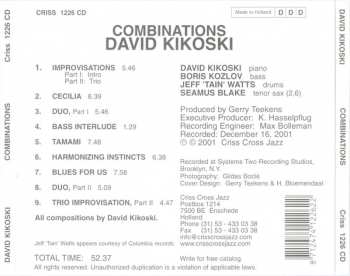 CD David Kikoski: Combinations 109501