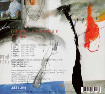 CD David Liebman: Fire 92112