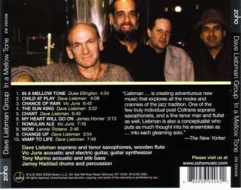 CD David Liebman Group: In A Mellow Tone