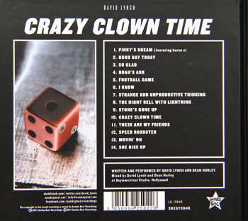 CD David Lynch: Crazy Clown Time