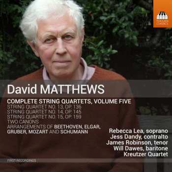 Album David Matthews: Sämtliche Streichquartette Vol.5