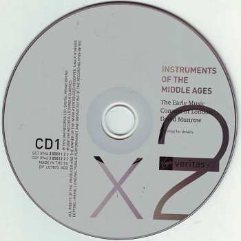 2CD David Munrow: Instruments Of The Middle Ages And Renaissance 410744