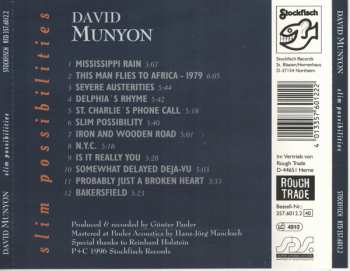 CD David Munyon: Slim Possibilities 248973