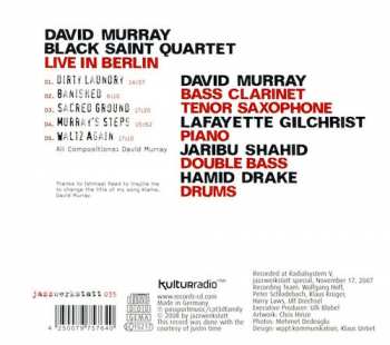 CD David Murray Black Saint Quartet: Live In Berlin 243717