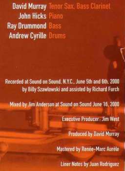 CD David Murray Power Quartet: Like A Kiss That Never Ends - Como Un Beso Que Nunca Se Acaba 48385