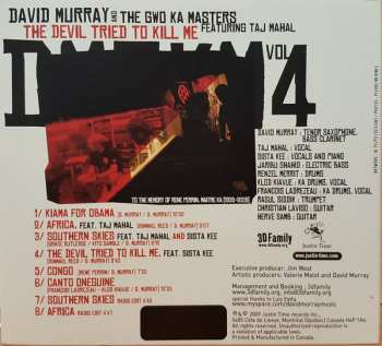 CD David Murray: The Devil Tried To Kill Me 48384
