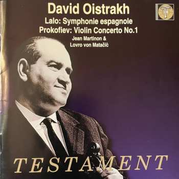 Album David Oistrach: Symphonie Espagnole / Violin Concerto N°1 
