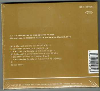 CD David Oistrach: The Last Recital - Vienna, May 1974 237162
