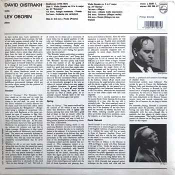 LP David Oistrach: Violin Sonatas / No. 9 Op. 47 "Kreutzer" - No. 5 Op. 24 "Spring" 143837