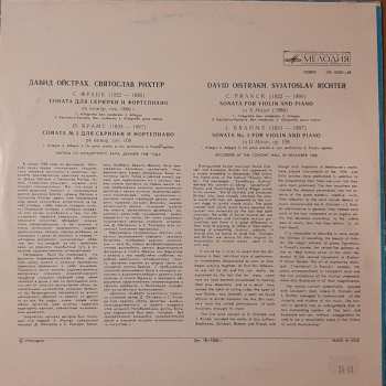 LP David Oistrach: Sonata In A Major / Sonata No. 3 In D Minor 425979