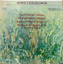 David Oistrach: Concerto In D, Op. 47 ‧ The Swan Of Tuonela