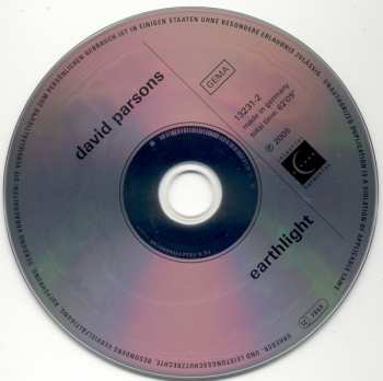 CD David Parsons: Earthlight 303321