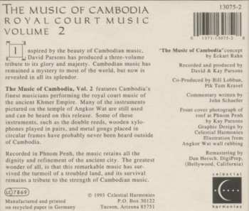 CD David Parsons: The Music Of Cambodia • Royal Court Music 196061