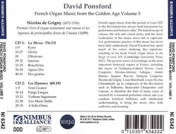 2CD David Ponsford: French Organ Music, Volume 5 333874