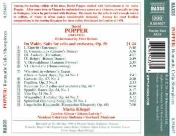 CD David Popper: Romantic Cello Showpieces 349230