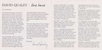 CD David Qualey: Blue House 392024