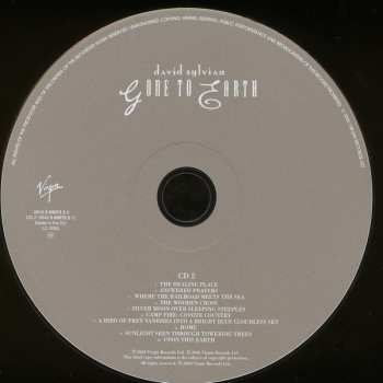 2CD David Sylvian: Gone To Earth 14425