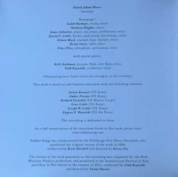 CD David T. Little: Soldier Songs