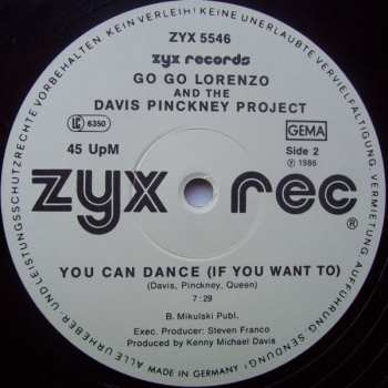 LP Davis / Pinckney Project: You Can Dance (If You Want To) 533056
