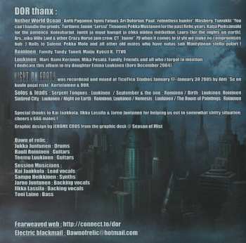 CD Dawn Of Relic: Night On Earth 25209