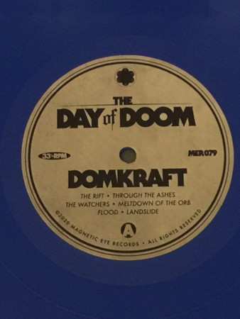 LP Domkraft: Day Of Doom Live LTD | CLR 8857