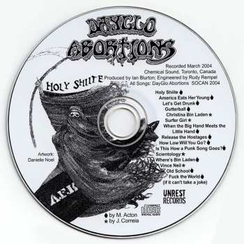 CD Dayglo Abortions: Holy Shiite 386384