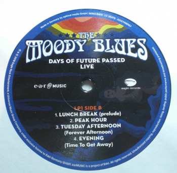 2LP The Moody Blues: Days Of Future Passed Live 8885