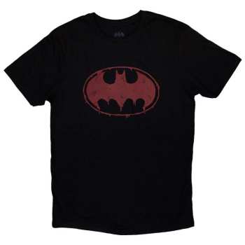 Merch Dc Comics: Dc Comics Unisex T-shirt: Batman - Red Slime (large) L