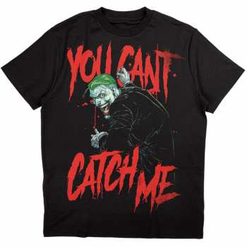 Merch Dc Comics: Tričko Joker You Can't Catch Me  M