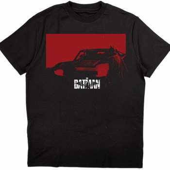 Merch Dc Comics: Tričko The Batman Red Car  S