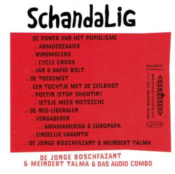 CD De Jonge Boschfazant: Schandalig 472724