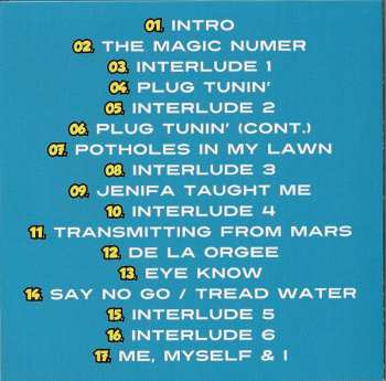 CD De La Soul: Live In Philadelphia 1989 436247
