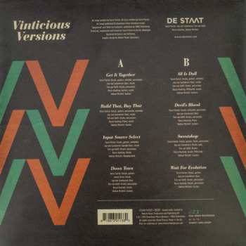 LP De Staat: Vinticious Versions LTD | CLR 448847