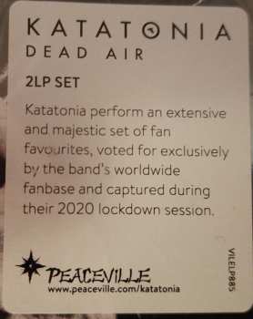 2LP Katatonia: Dead Air 8929