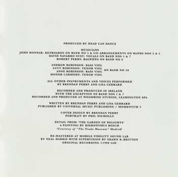 CD Dead Can Dance: Aion