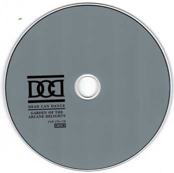 CD Dead Can Dance: Dead Can Dance • Garden Of The Arcane Delights 521010