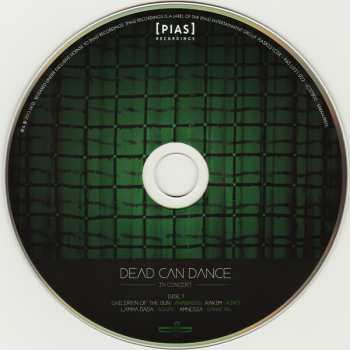 2CD Dead Can Dance: In Concert DIGI 17543