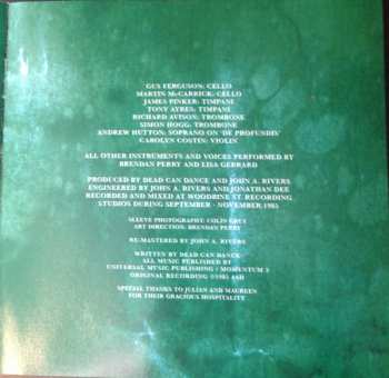 CD Dead Can Dance: Spleen And Ideal 521008