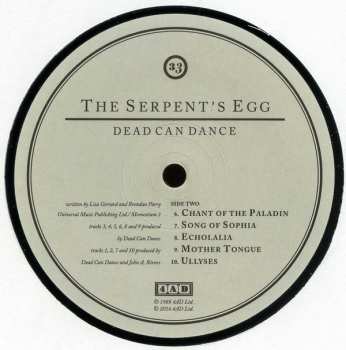 LP Dead Can Dance: The Serpent's Egg 32044