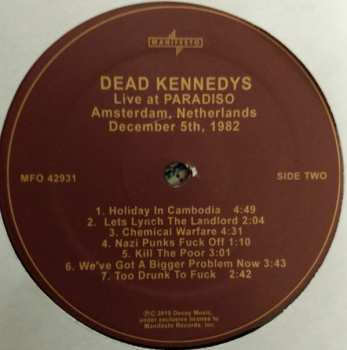 4LP/Box Set Dead Kennedys: DK 40 361511
