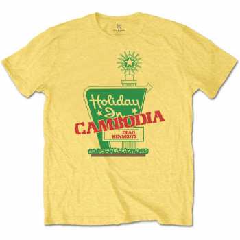 Merch Dead Kennedys: Dead Kennedys Unisex T-shirt: Holiday In Cambodia (x-small) XS