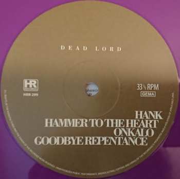 LP Dead Lord: Goodbye Repentance LTD | CLR 415251