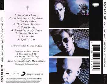 CD Dead Or Alive: Mad, Bad And Dangerous To Know 428394
