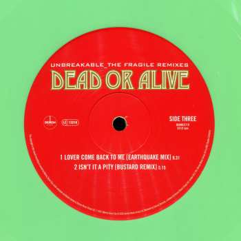2LP Dead Or Alive: Unbreakable_The Fragile Remixes CLR 59609