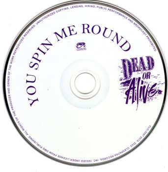 CD Dead Or Alive: You Spin Me Round