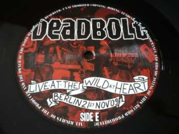 3LP Deadbolt: Live At The Wild At Heart - Berlin 21st Nov. 2009 21067