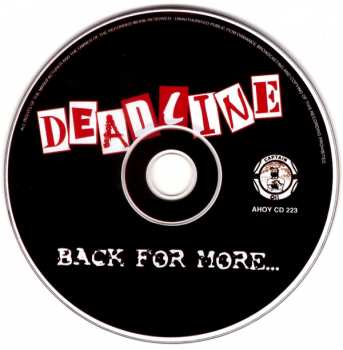 CD Deadline: Back For More... 92073