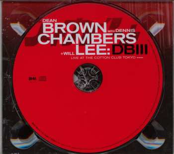 CD Dean Brown: DBIII - Live At The Cotton Club Tokyo 114609