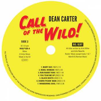 LP Dean Carter: Call Of The Wild! CLR 59569