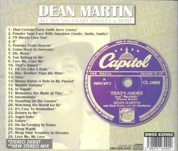 CD Dean Martin: All His 50s Chart Singles & More